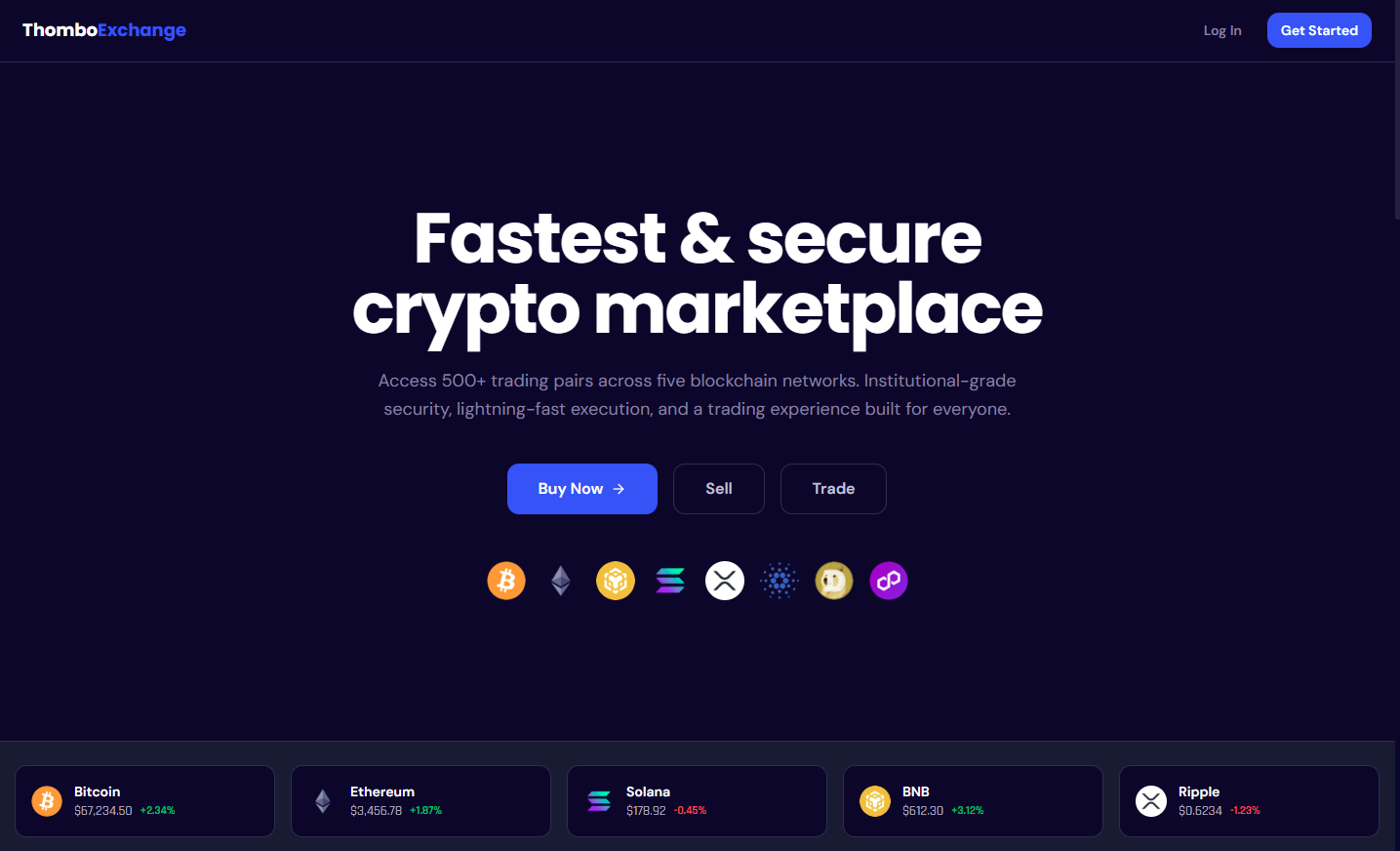 Thombo Exchange preview